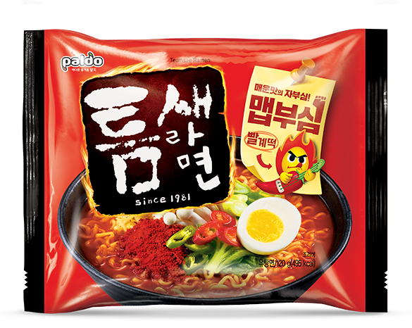 팔도 틈새라면 빨계떡